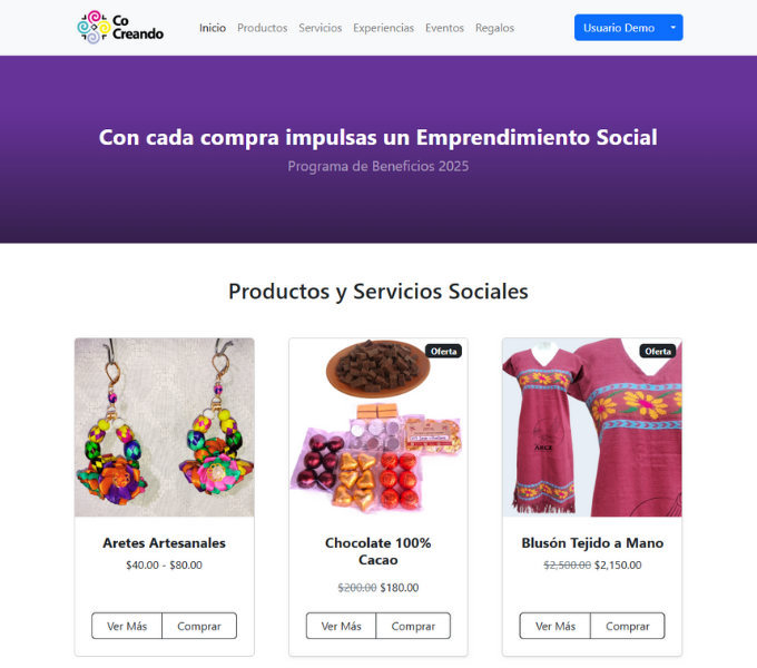 Plataforma de fidelización para empresas